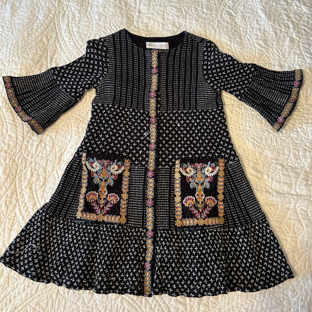 Embroidered Zara Dress